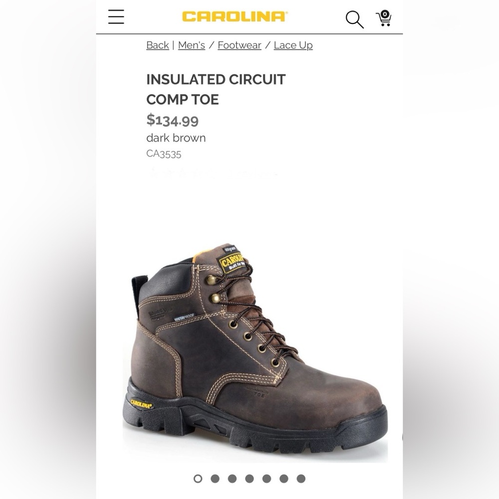 Carolina Men's Circuit Comp. Toe Work Boot - CA3535